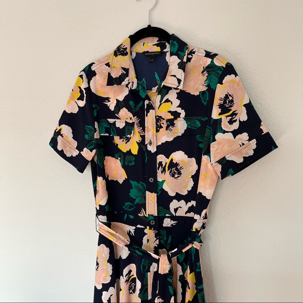 Banana Republic Floral Maxi Dress